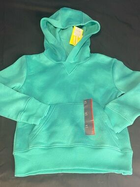 All in motion Teal Pullover Hoodie for Kids